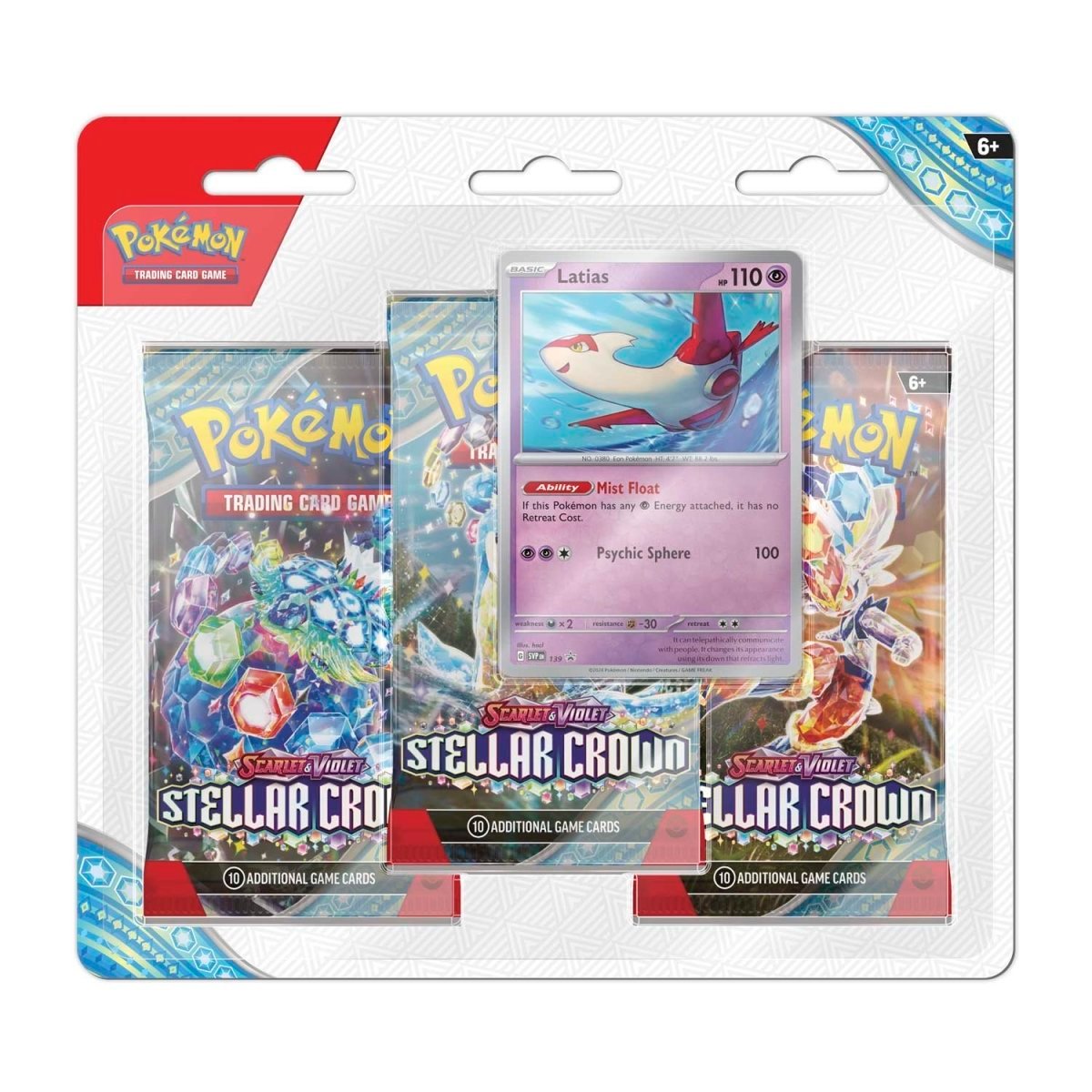 Scarlet & Violet: Stellar Crown 3 Pack Blister (Random Variant)