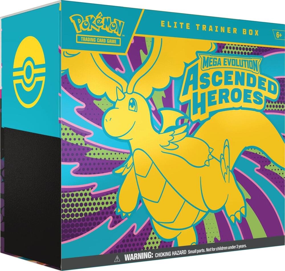 Mega Evolutions: Ascended Heroes Elite Trainer Box